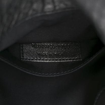 Saint Laurent Grained Lambskin Monogram Mini Niki Chain Satchel Black 7 of 10