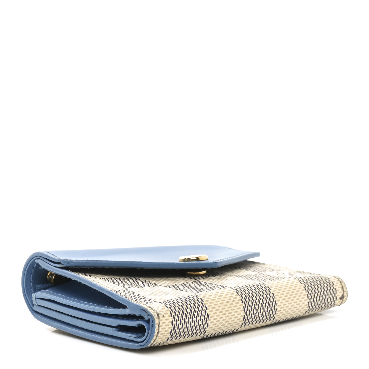 Louis Vuitton Damier Azur Zoe Wallet Bleuet 4 of 6
