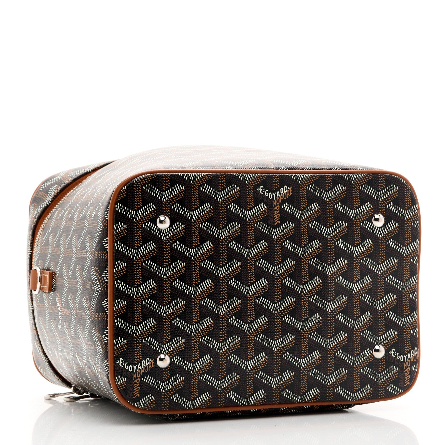 Goyard Goyardine Muse Vanity Case Black Gold 5 of 7