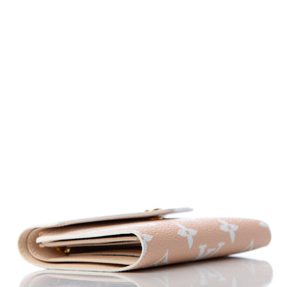 Louis Vuitton Monogram Giant By The Pool Victorine Wallet Brume 4 of 6