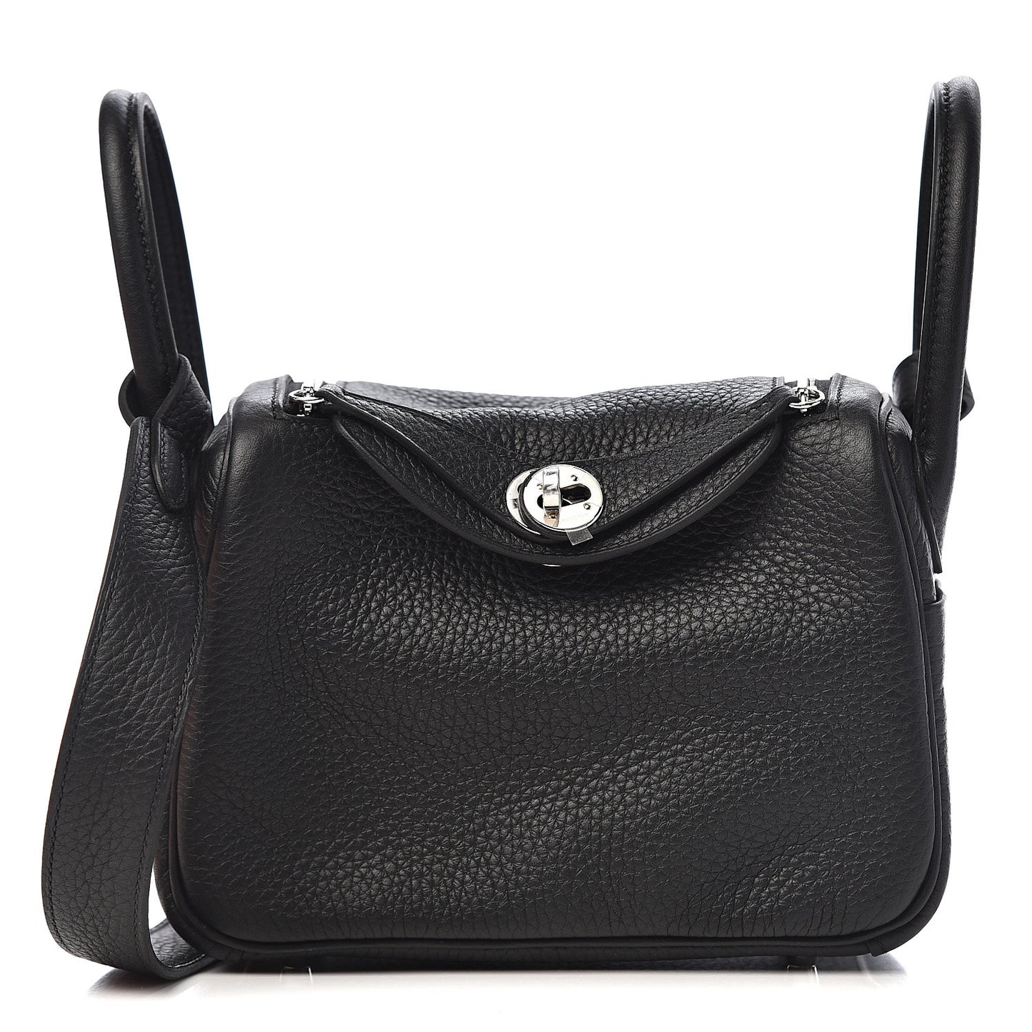 Taurillon Clemence Mini Lindy 20 Black