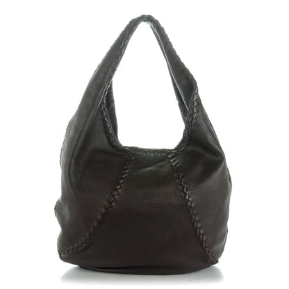 Bottega Veneta Cervo Deerskin Large Hobo Ebano 1 of 8