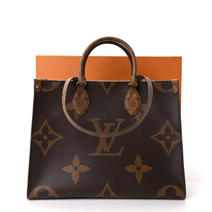 Louis Vuitton Reverse Monogram Giant Onthego MM 11 of 11