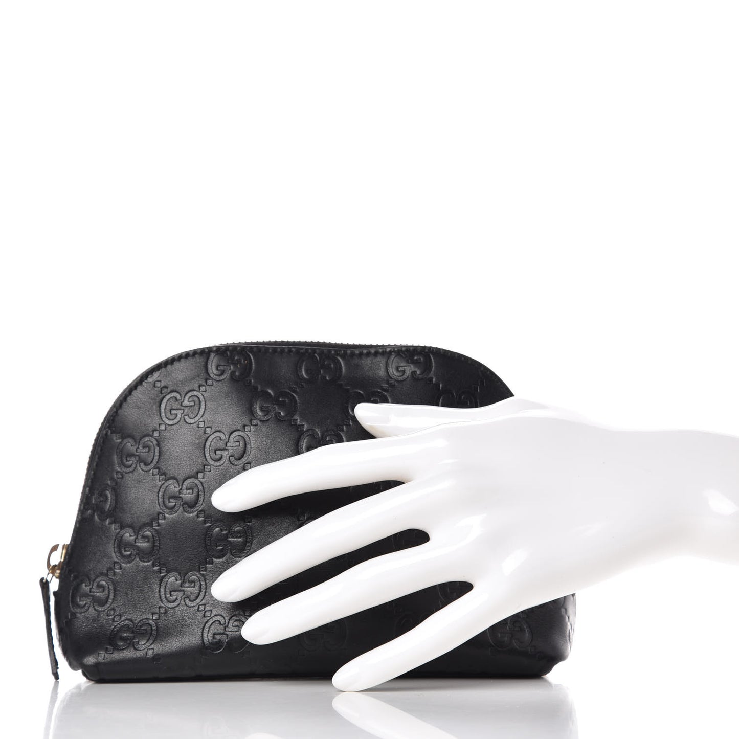 Guccissima Cosmetic Case Black