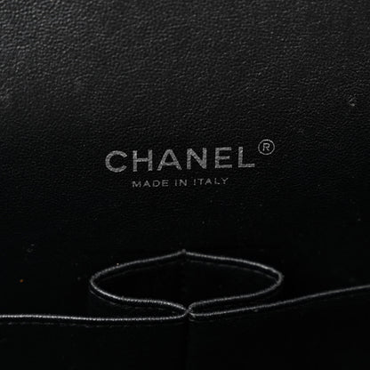 Chanel Patent Quilted Maxi Double Flap Black 6 of 10