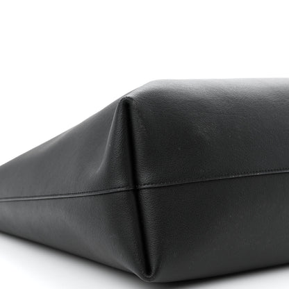 Saint Laurent Calfskin Large Shopping Tote Black 11 of 12
