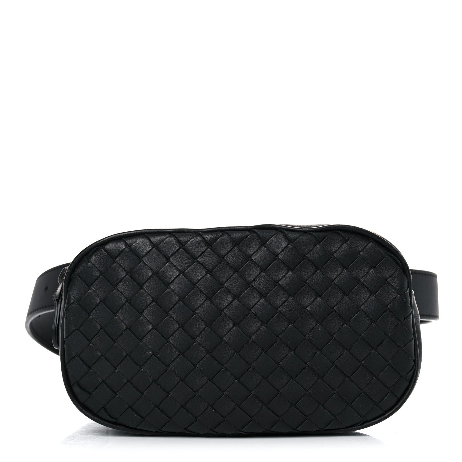 Bottega Veneta Nappa Intrecciato Belt Bag Black 1 of 18