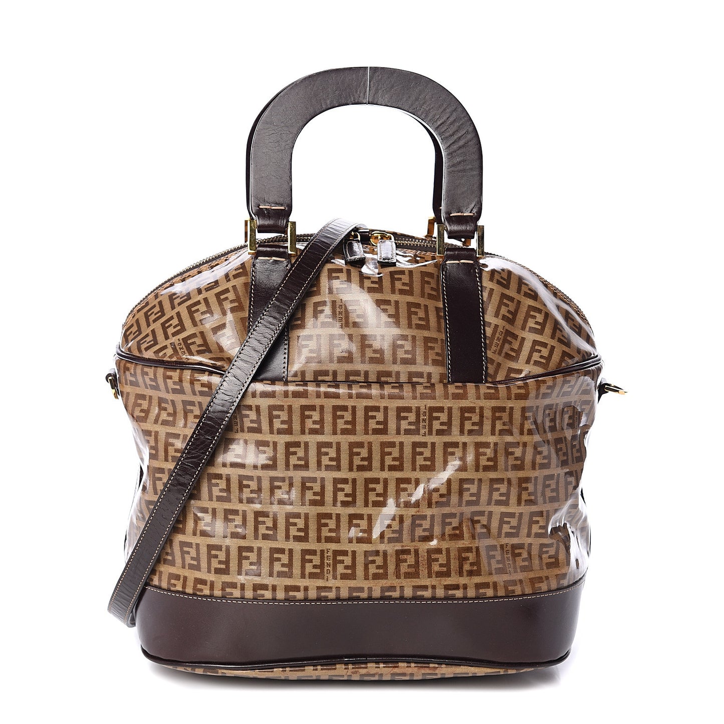 Vinyl Zucchino Satchel Moro Black
