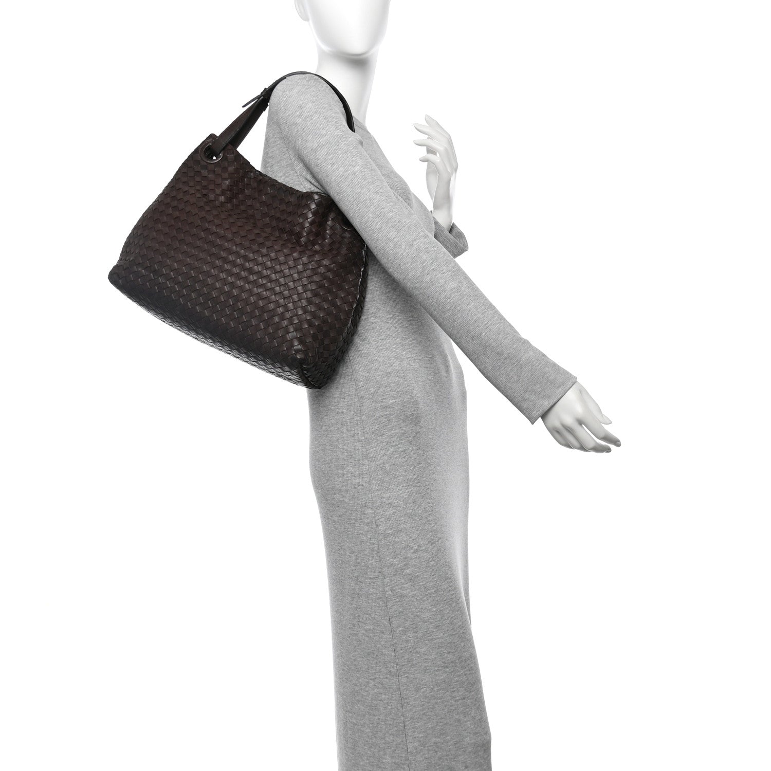 Bottega Veneta Nappa Intrecciato Bella Tote Ebano 3 of 19