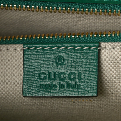 Gucci Azalea Calfskin Horsebit 1955 Shoulder Bag New Shamarock Emerald 5 of 9