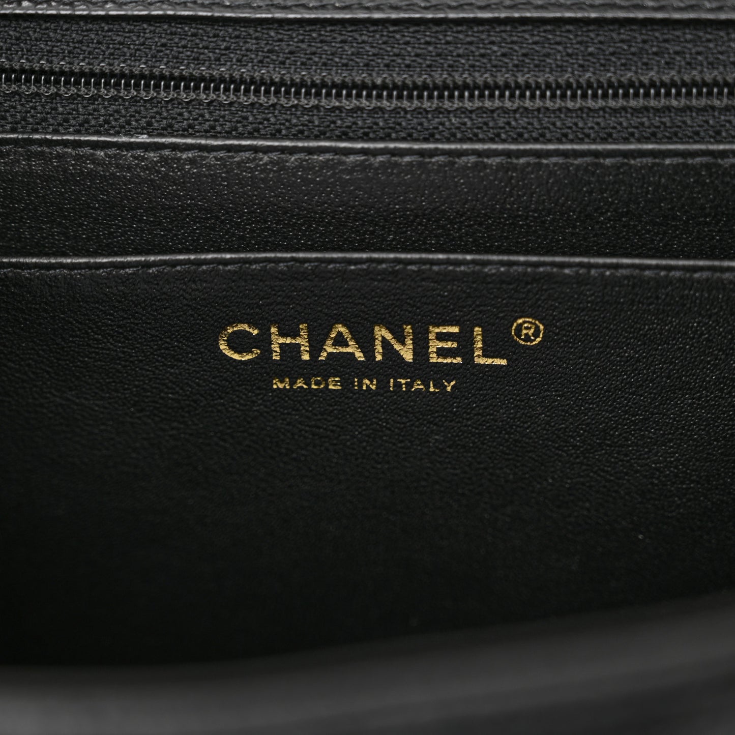 Caviar Quilted Jumbo Single Flap Black