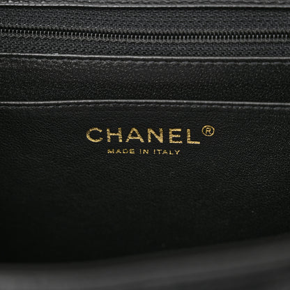 Chanel Caviar Quilted Jumbo Single Flap Black 6 of 10