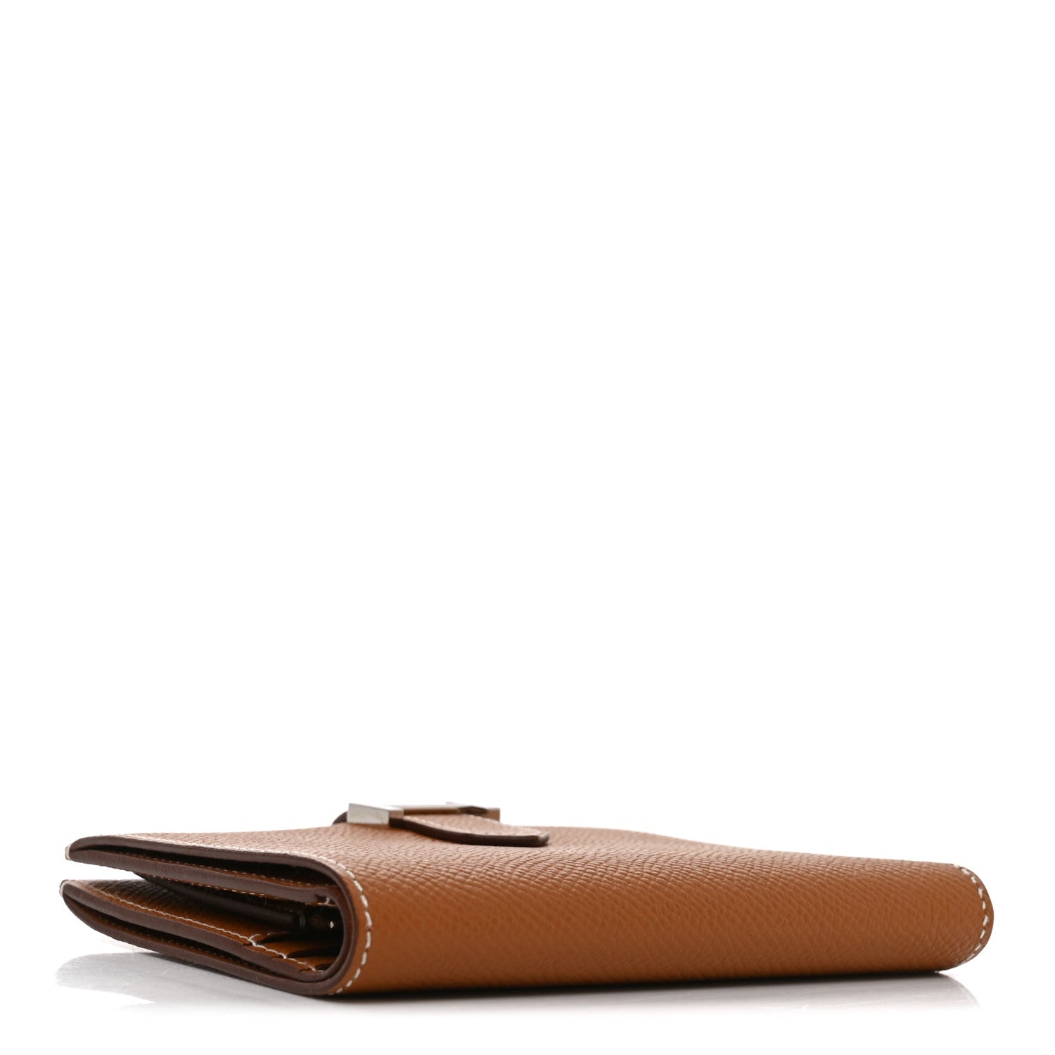 Hermes Epsom Bearn Compact Wallet Gold Gold 4 of 6