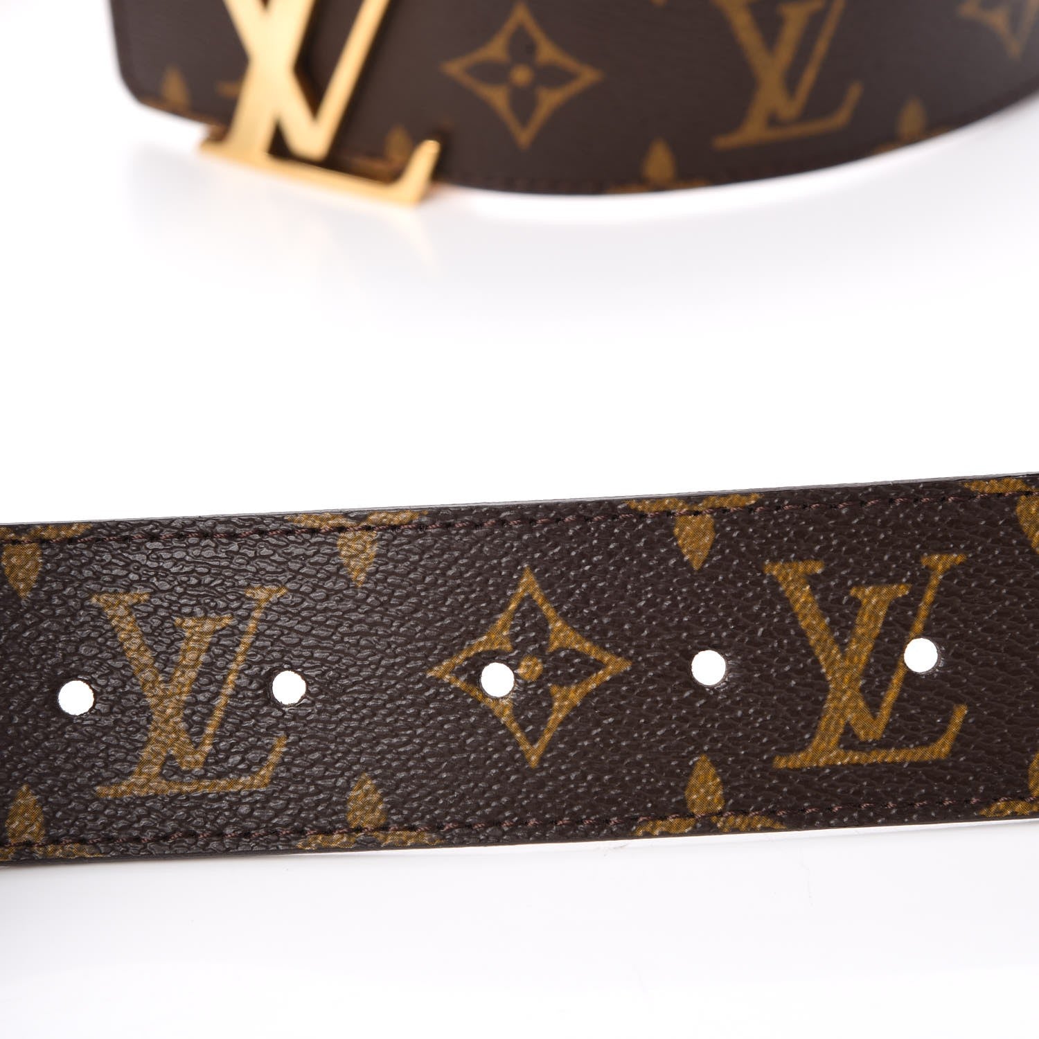 Louis Vuitton Monogram LV Initials Belt 85 34 11 of 11