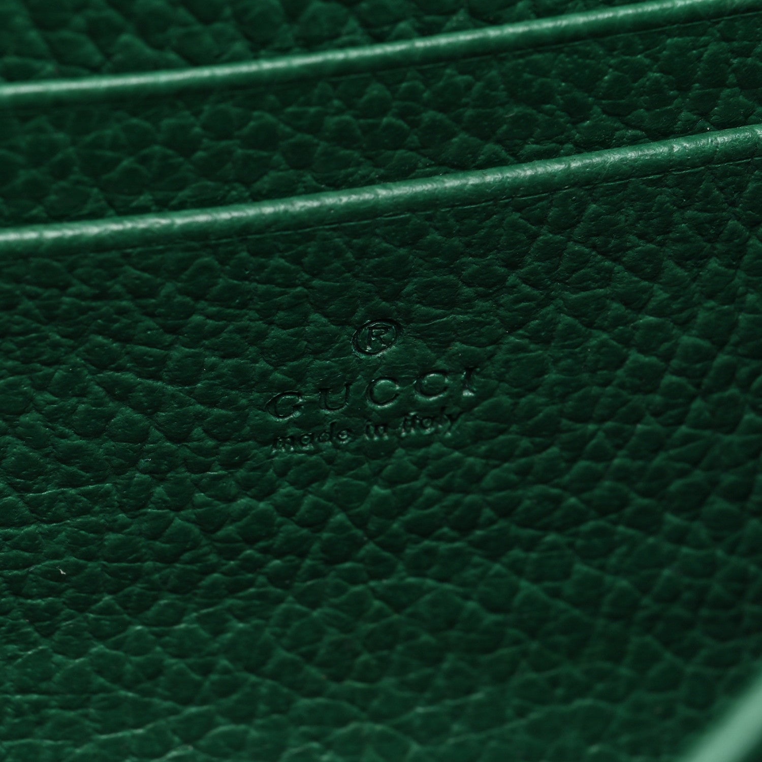 Gucci Calfskin Mini Dionysus Chain Wallet Emerald 6 of 10