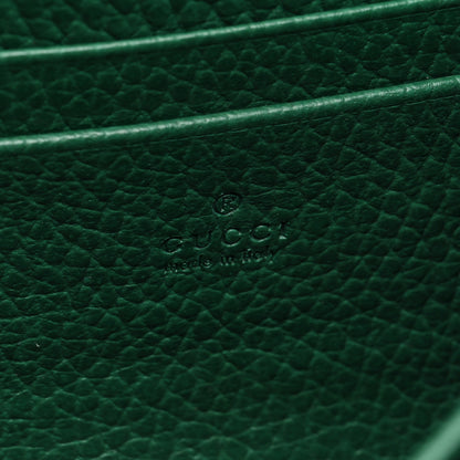 Gucci Calfskin Mini Dionysus Chain Wallet Emerald 6 of 10