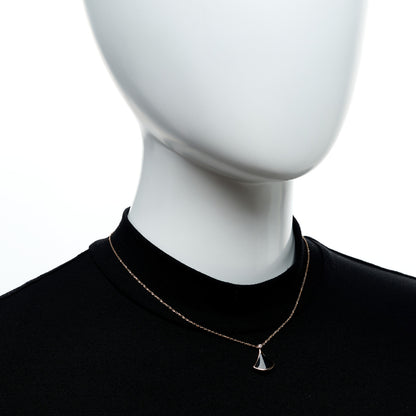 David Yurman Sterling Silver 18K Yellow Gold Black Onyx 14mm Albion Enhancer Pendant 2 of 5