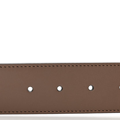 Gucci Calfskin Double G 40mm Belt 75/30 Porcelain Rose 4 of 5