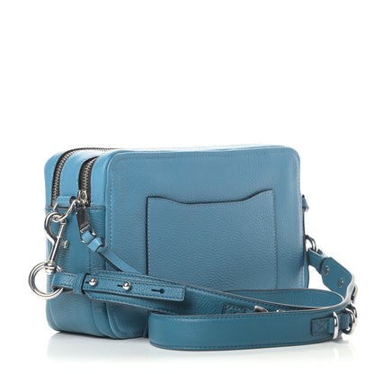 Marc Jacobs Supple Natural Grain Calfskin The Softshot 27 Bag Dusty Slate 2 of 6