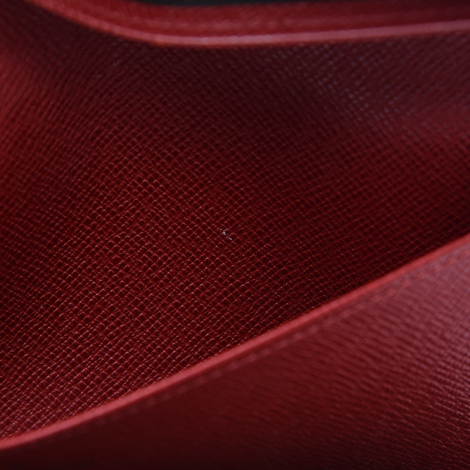 Louis Vuitton Monogram Josephine Wallet Red 10 of 13