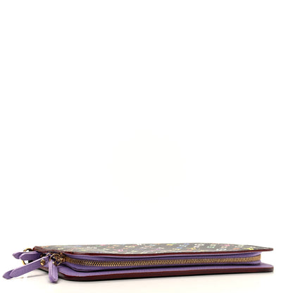 Louis Vuitton Monogram Multicolor Insolite Wallet Black Violet 4 of 8