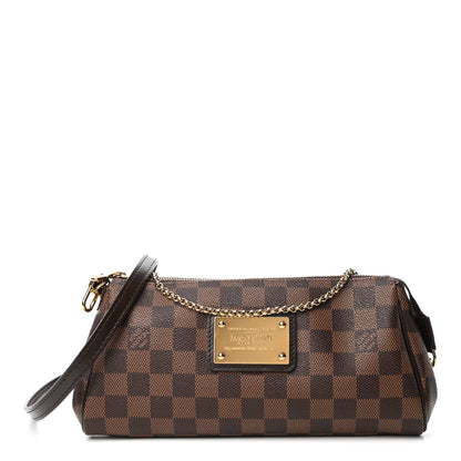 Louis Vuitton Damier Ebene Eva Clutch 1 of 4