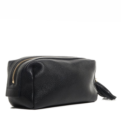 Gucci Pebbled Calfskin Medium Soho Cosmetic Case Black 3 of 8