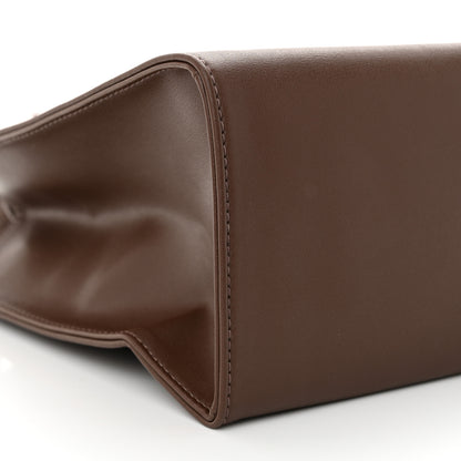 Telfar Vegan Leather Shmedium Shopping Bag Chocolate 9 of 10