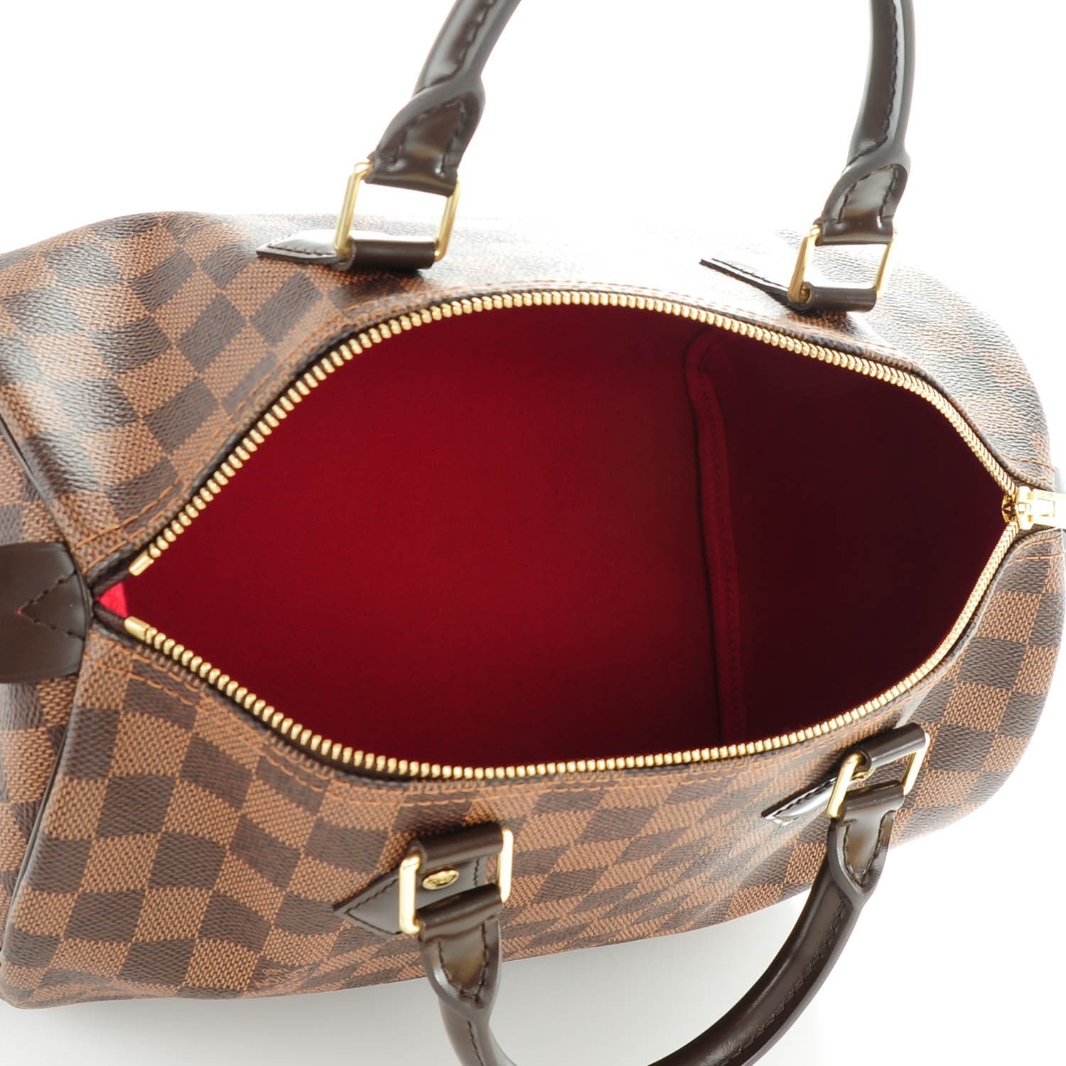Louis Vuitton Damier Ebene Speedy 30 6 of 8