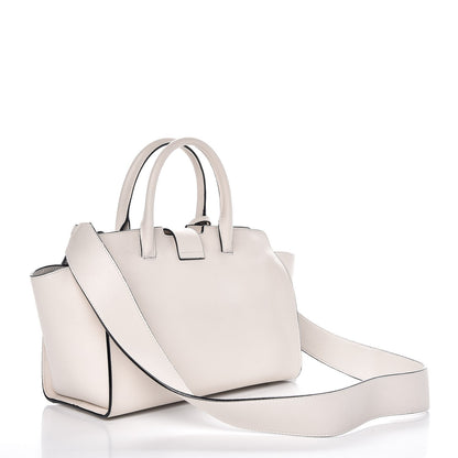 Saint Laurent Smooth Calfskin Baby Monogram Downtown Cabas Porcellana 3 of 9