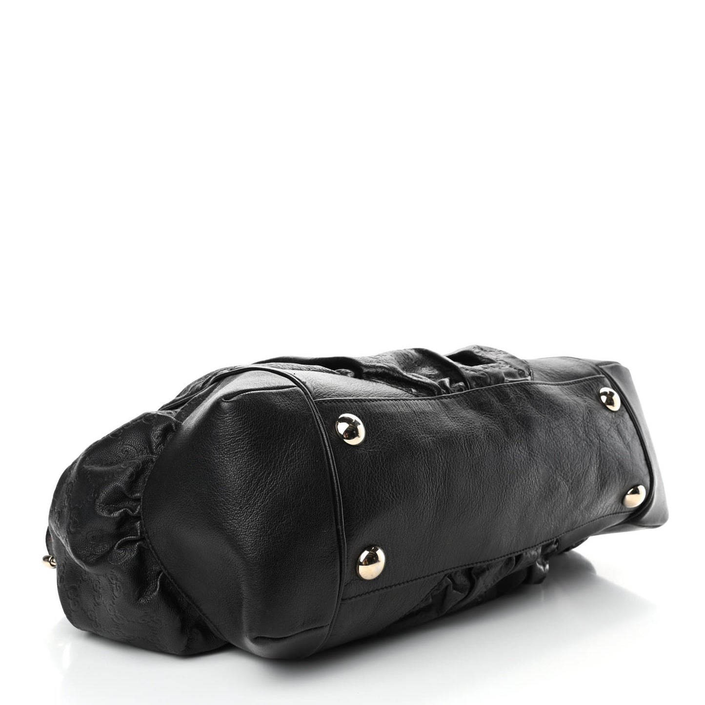Guccissima Full Moon Tote Black