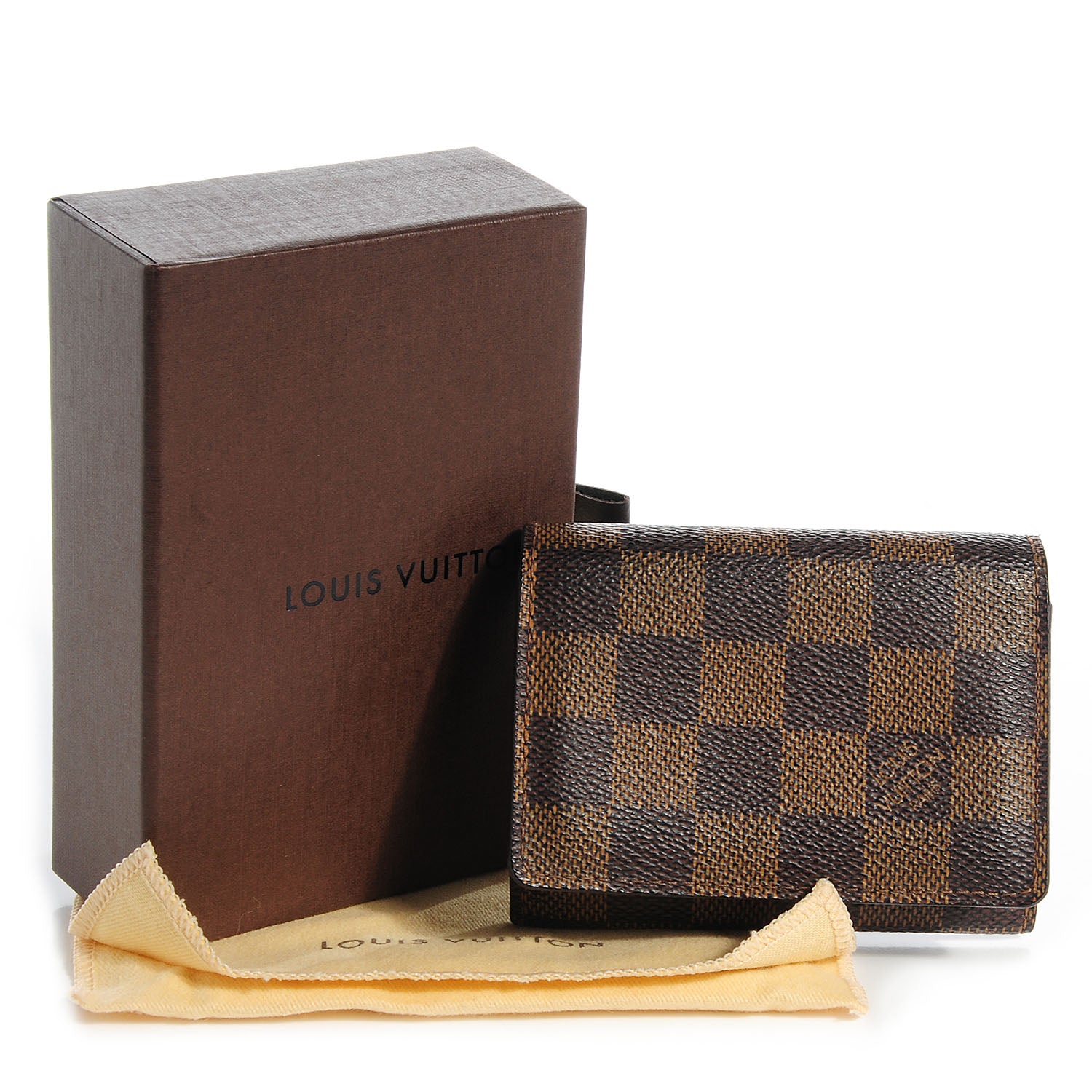 Louis Vuitton Damier Ebene Business Card Holder 5 of 8