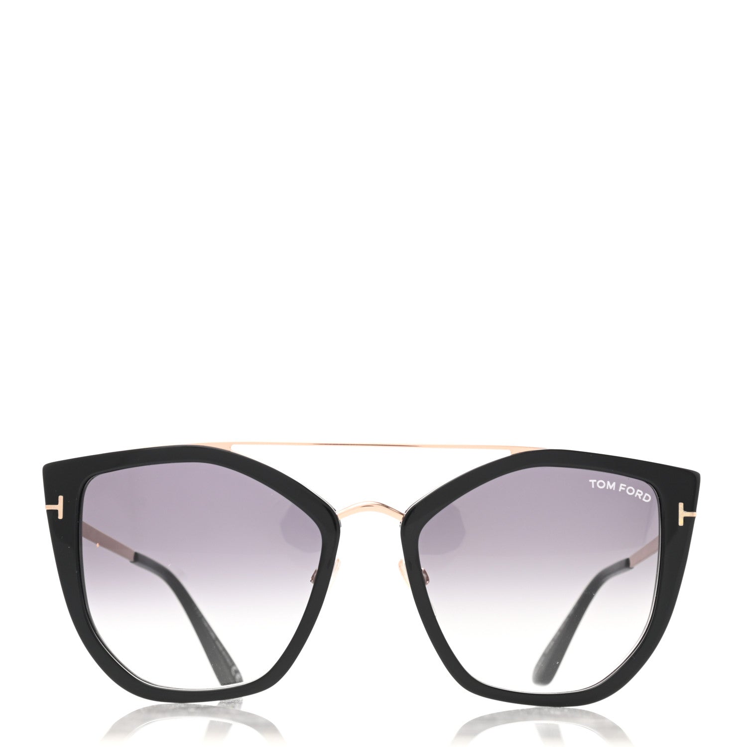 Tom Ford Dahlia 02 Sunglasses TF648 Black 2 of 7