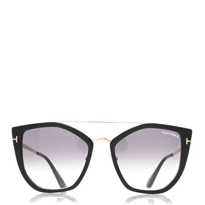 Tom Ford Dahlia 02 Sunglasses TF648 Black 2 of 7
