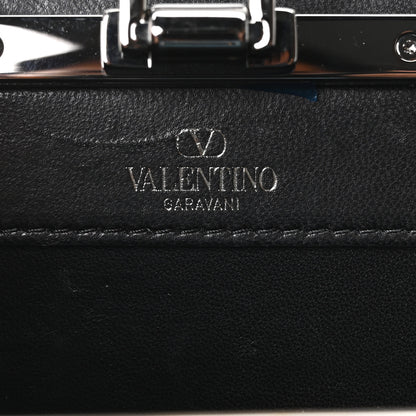 Valentino Garavani Nappa Rockstud Spike Shoulder Bag Black 6 of 9