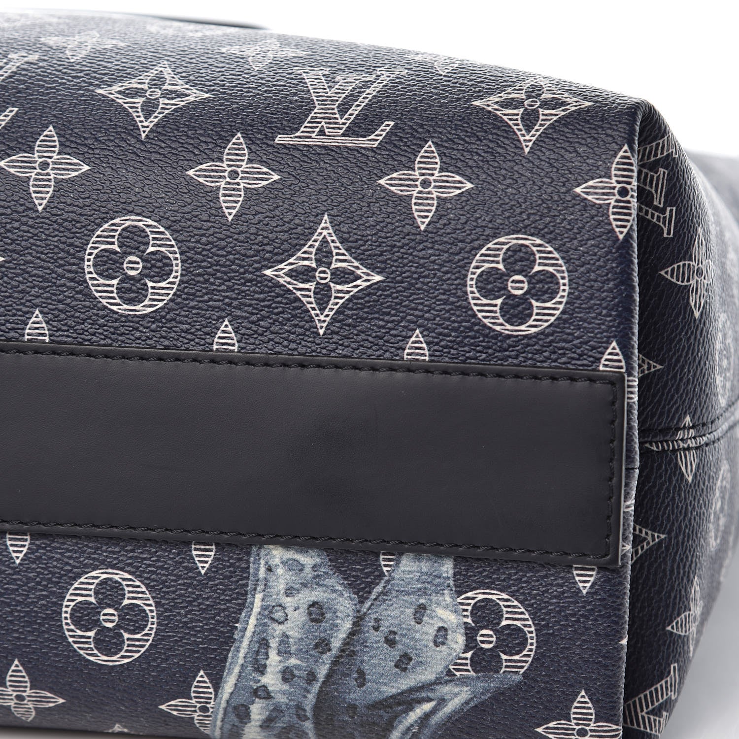 Louis Vuitton Savane Monogram Chapman Atlas Tote Ink 9 of 10