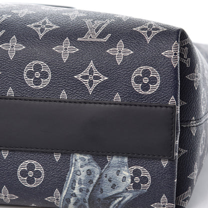 Louis Vuitton Savane Monogram Chapman Atlas Tote Ink 9 of 10