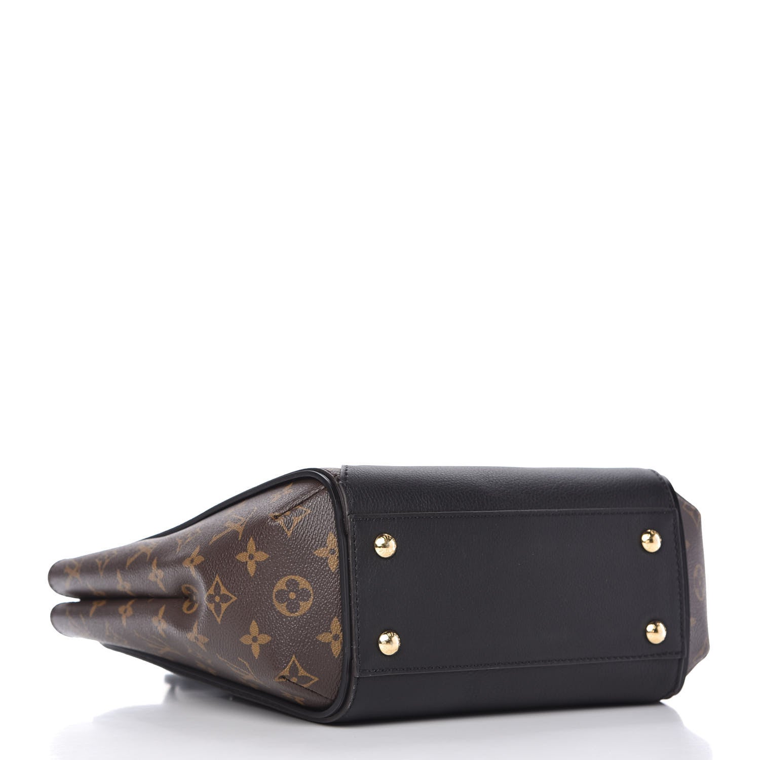 Louis Vuitton Calfskin Monogram Kimono Tote PM Black 4 of 9