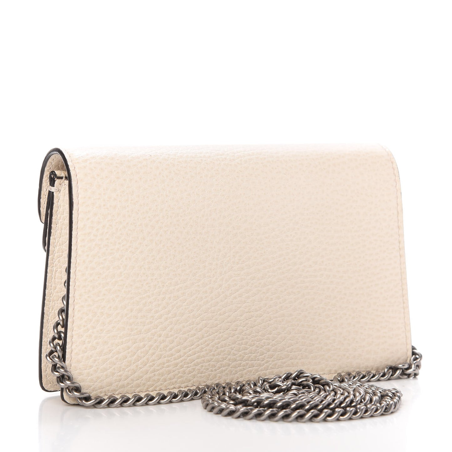 Dollar Calfskin Crystal Super Mini Dionysus Shoulder Bag Mystic White Black Diamond