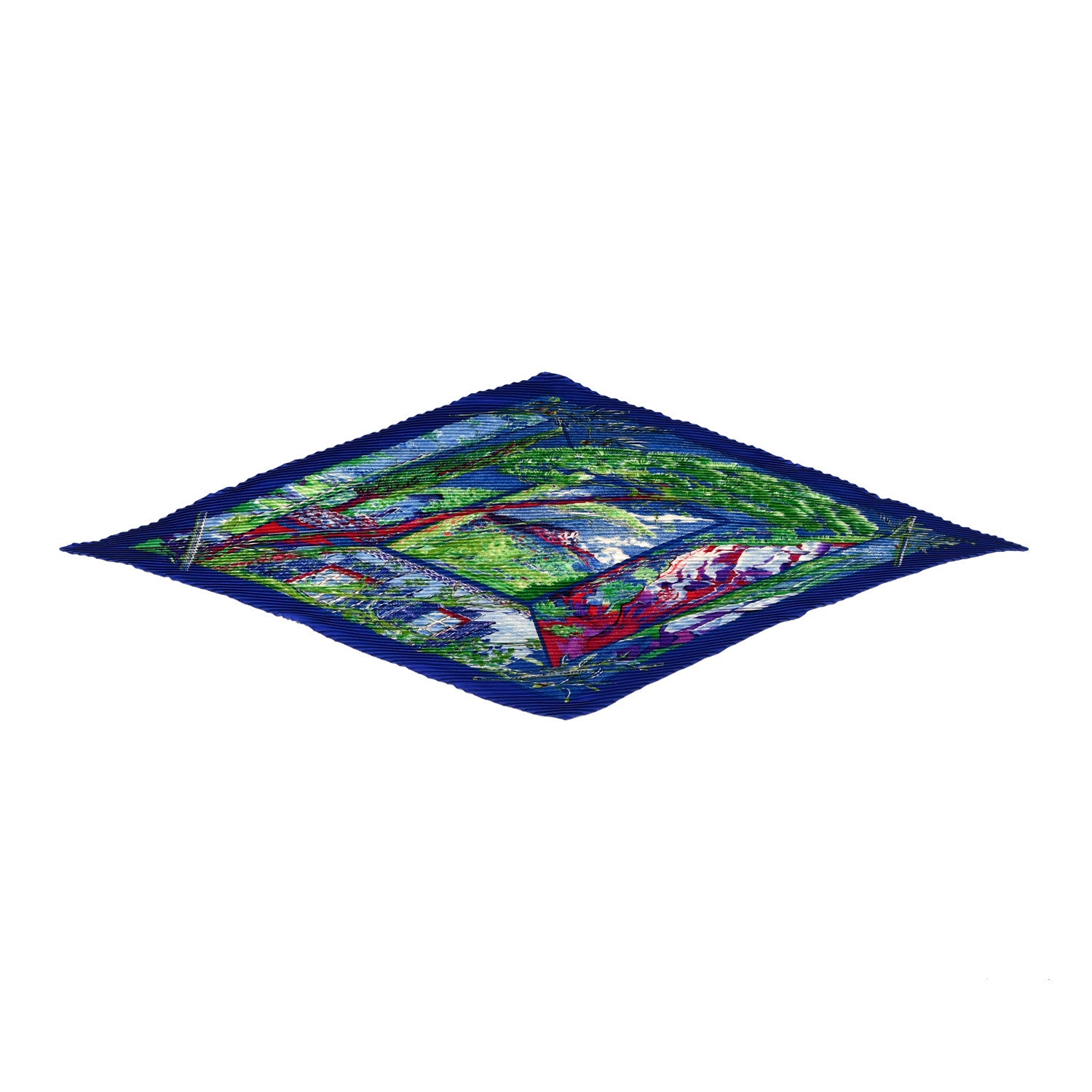 Hermes Silk Plisse Scarf 90 1 of 3