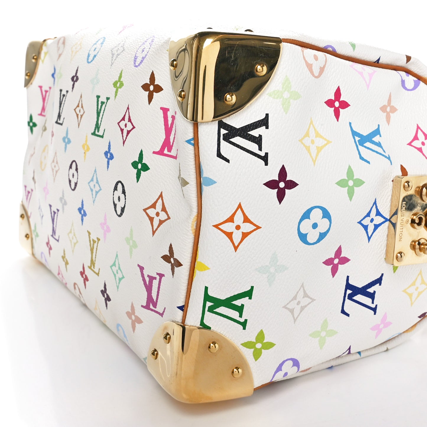 Monogram Multicolor Speedy 30 White