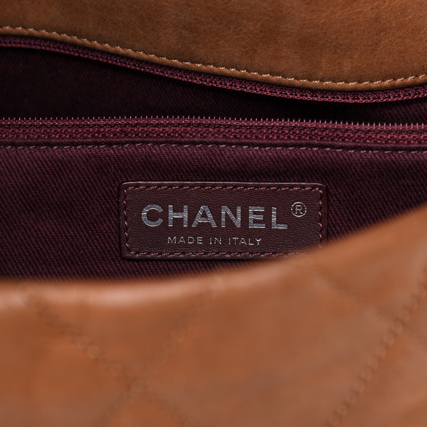 Chanel Iridescent Calfskin Jumbo In The Mix Flap Brown 6 of 12