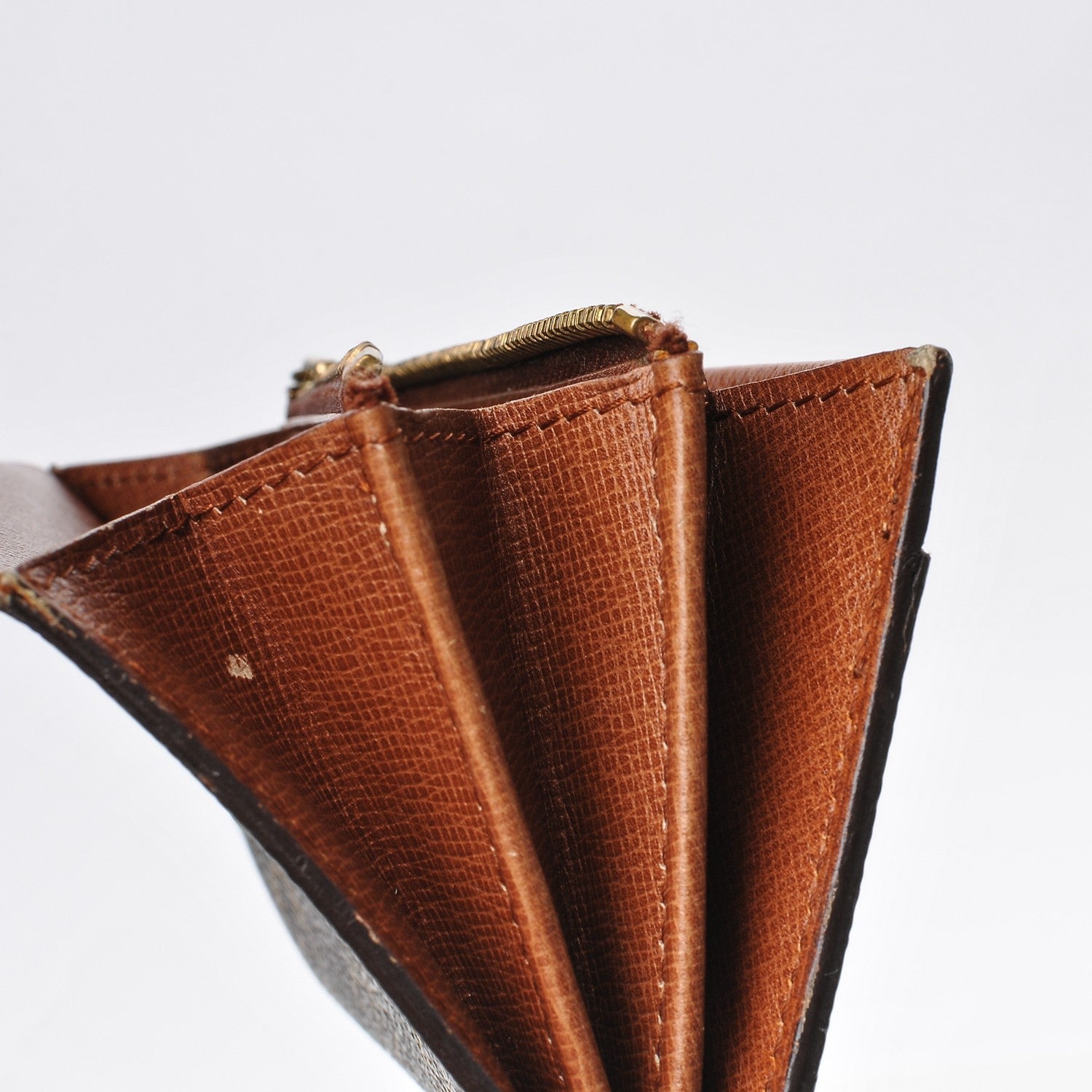 Louis Vuitton Monogram Porte-Monnaie Tresor Wallet 2 of 12