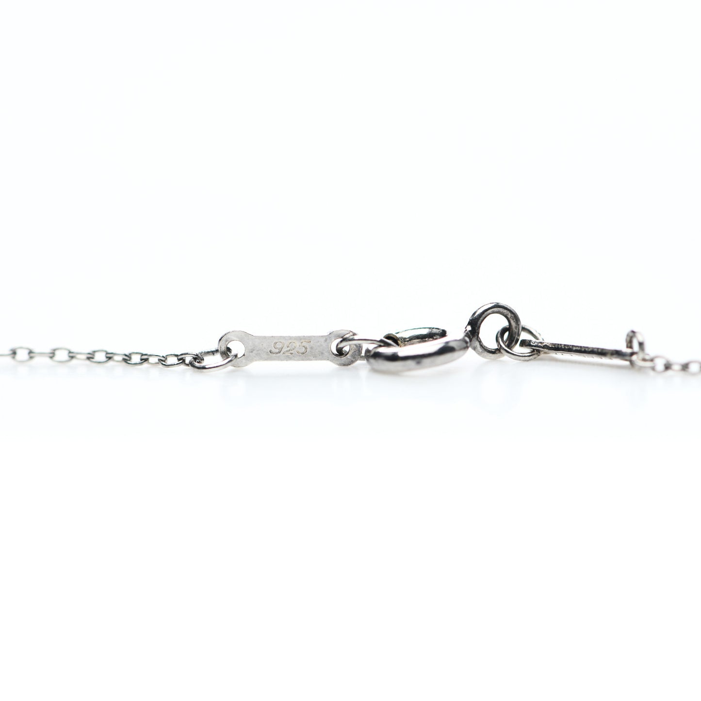 Sterling Silver Elsa Peretti Letter K Pendant Necklace