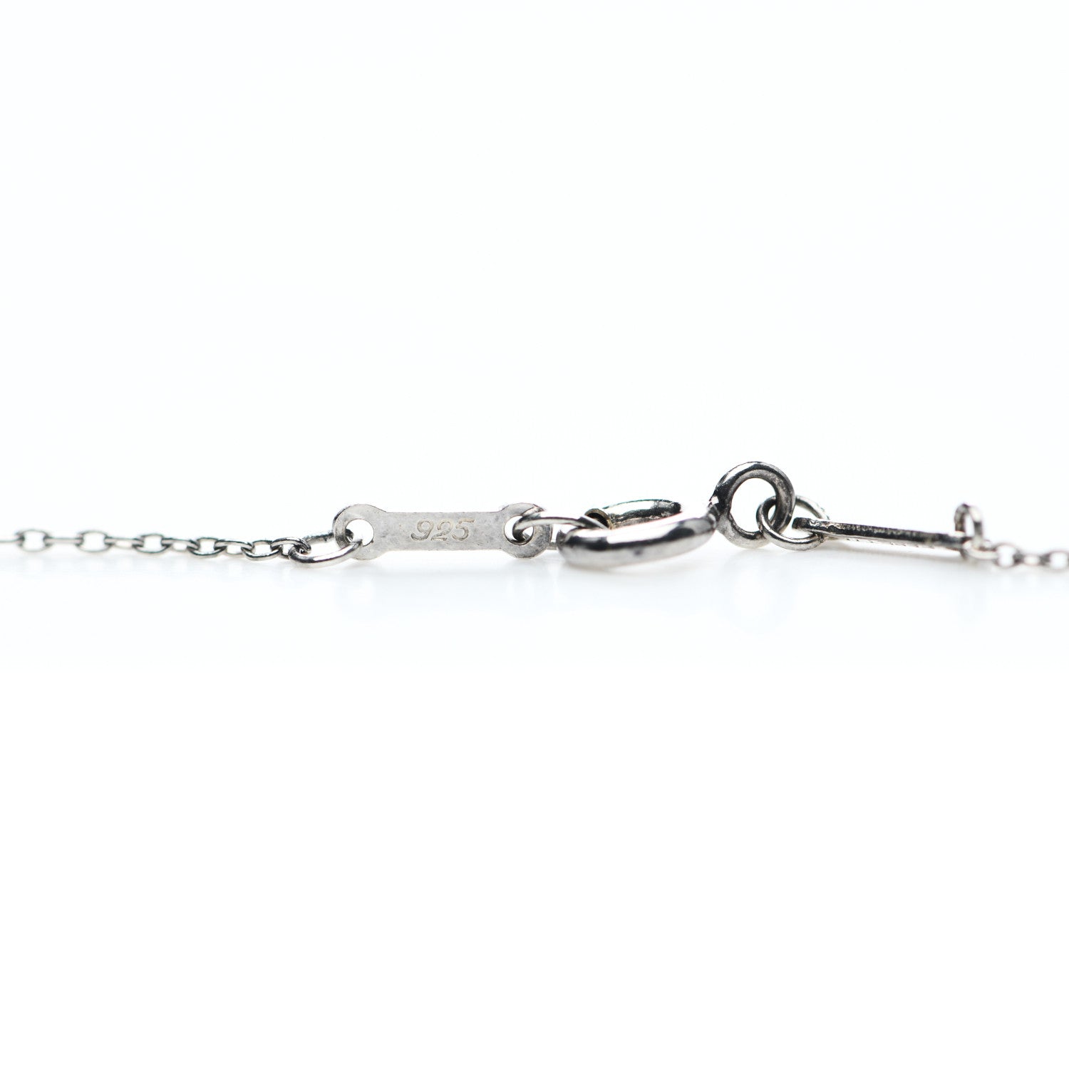 Tiffany Sterling Silver Elsa Peretti Letter K Pendant Necklace 6 of 7