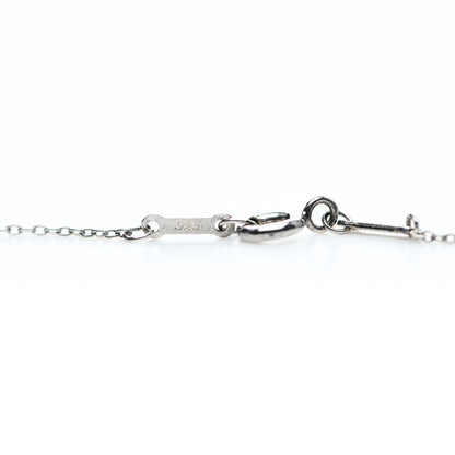 Tiffany Sterling Silver Elsa Peretti Letter K Pendant Necklace 6 of 7