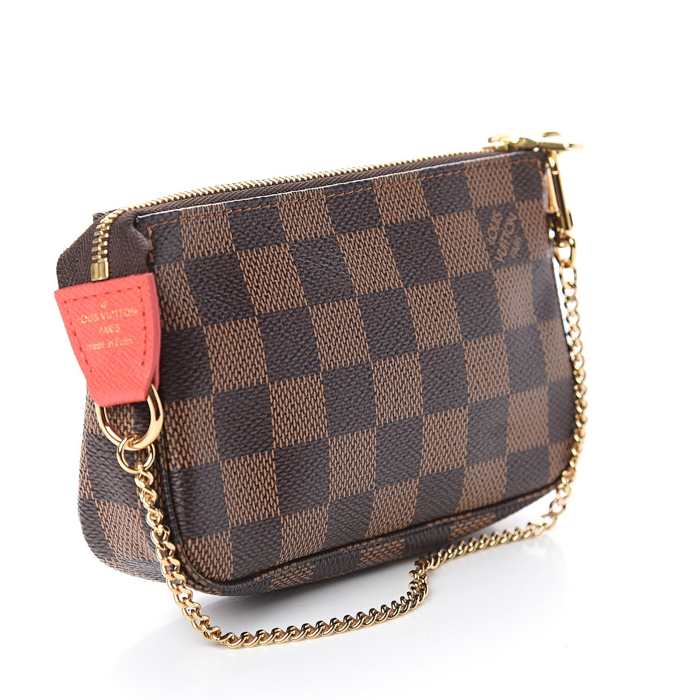 Damier Ebene 2015 Christmas Animation Mini Pochette Accessories