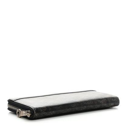 Goyard Goyardine Matignon Zip Around GM Wallet Black 4 of 12