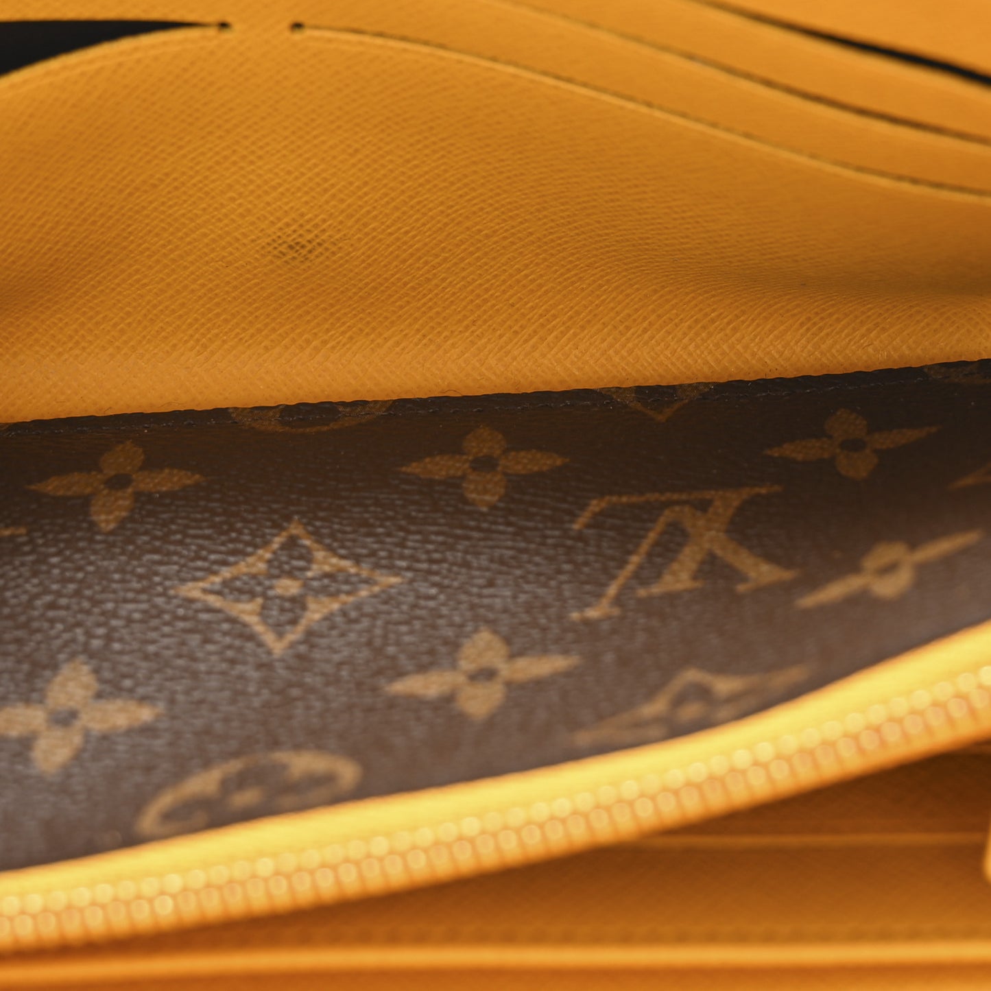 Monogram 2022 Christmas Animation Sarah Wallet Yellow