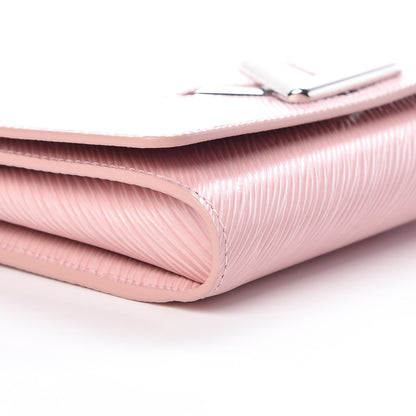 Louis Vuitton Epi Twist Chain Wallet Rose Ballerine 7 of 9